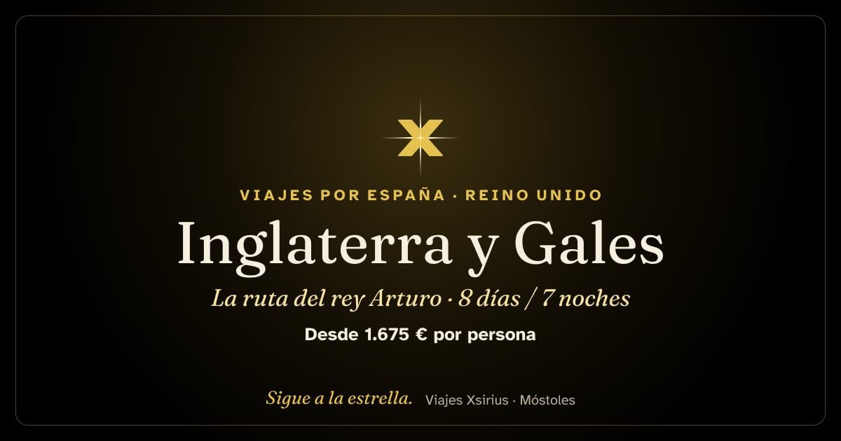 Inglaterra y Gales: la ruta del rey Arturo: undefined, 8 días / 7 noches