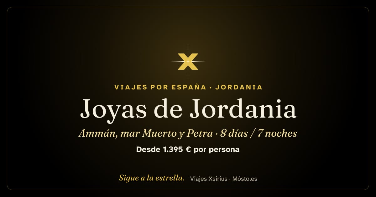 Joyas de Jordania: Ammán, mar Muerto y Petra: Jordania, 8 días / 7 noches