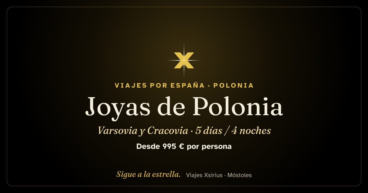 Joyas de Polonia: Varsovia y Cracovia: Polonia, 5 días / 4 noches