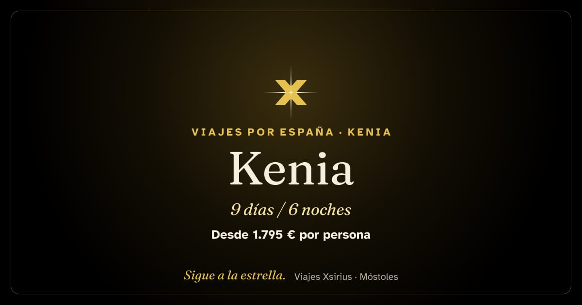 Kenia: Kenia, 9 días / 6 noches