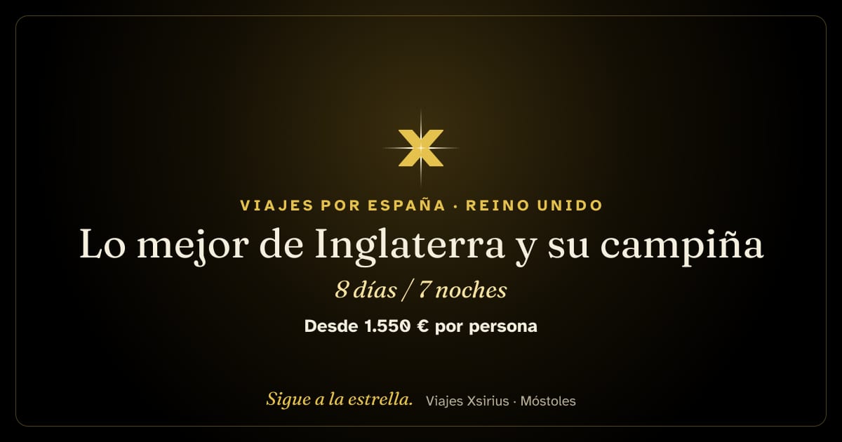 Lo mejor de Inglaterra y su campiña: undefined, 8 días / 7 noches