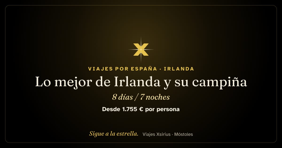 Lo mejor de Irlanda y su campiña: undefined, 8 días / 7 noches