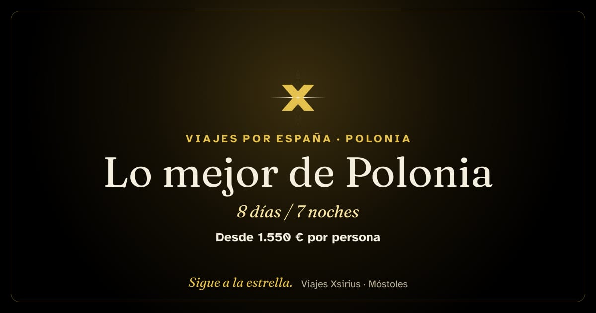 Lo mejor de Polonia: Polonia, 8 días / 7 noches