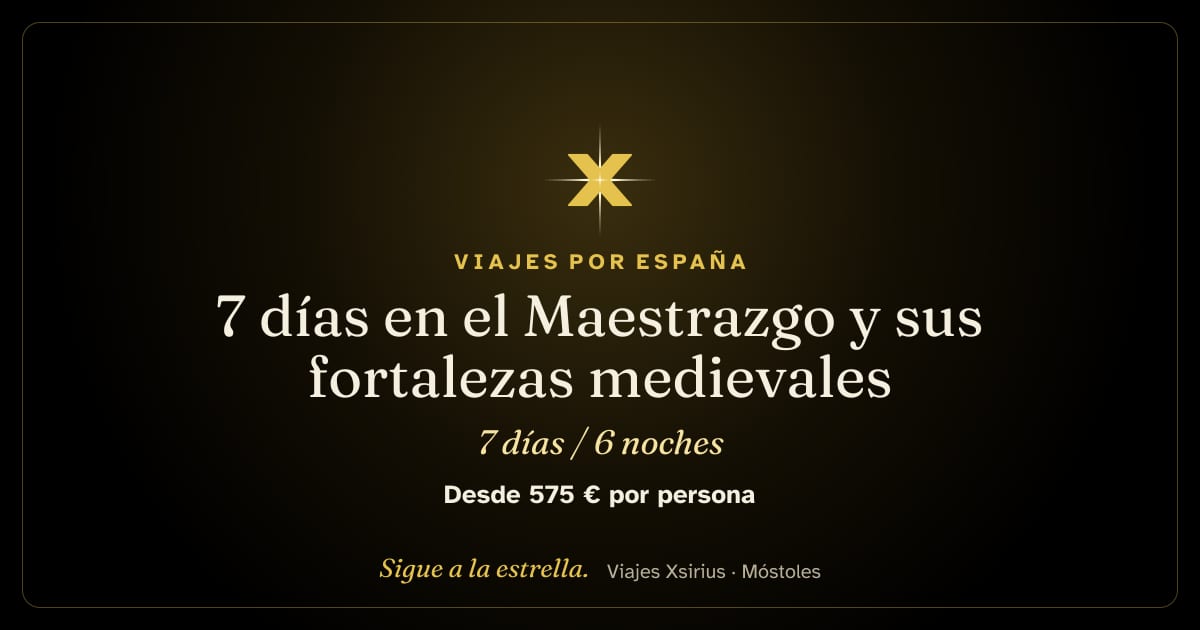 7 días en el Maestrazgo y sus fortalezas medievales: España, 7 días / 6 noches