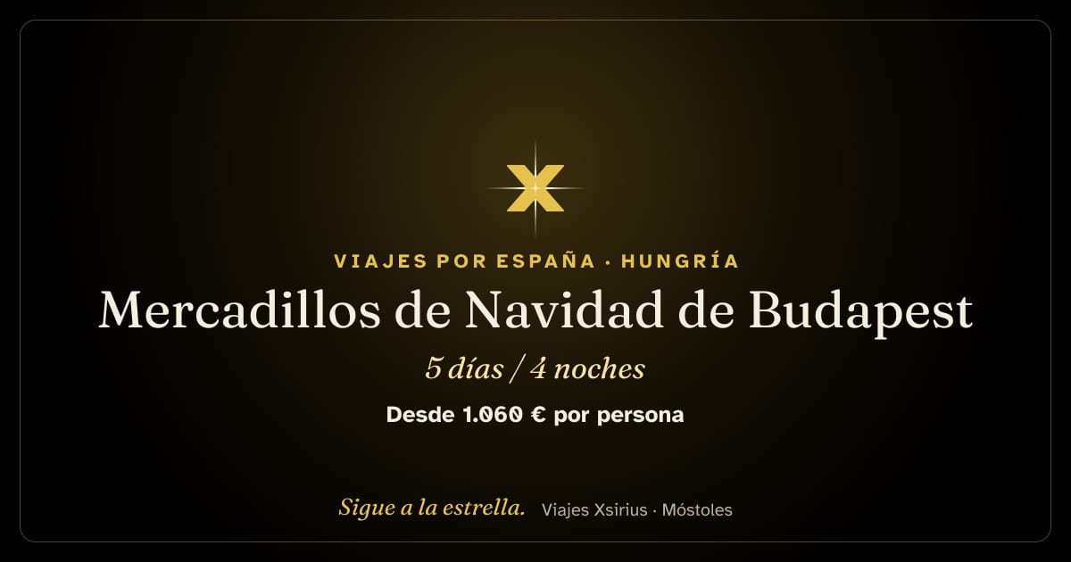 Mercadillos de Navidad de Budapest: Hungría, 5 días / 4 noches