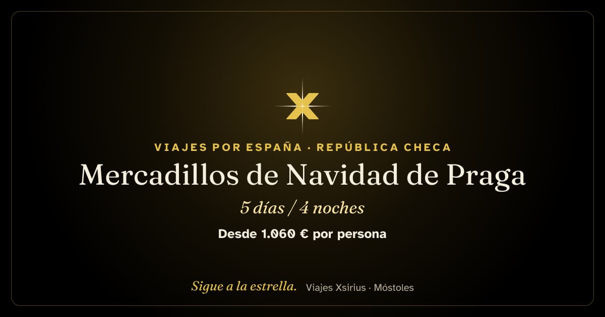 Mercadillos de Navidad de Praga: República Checa, 5 días / 4 noches