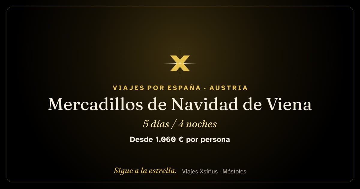 Mercadillos de Navidad de Viena: Austria, 5 días / 4 noches