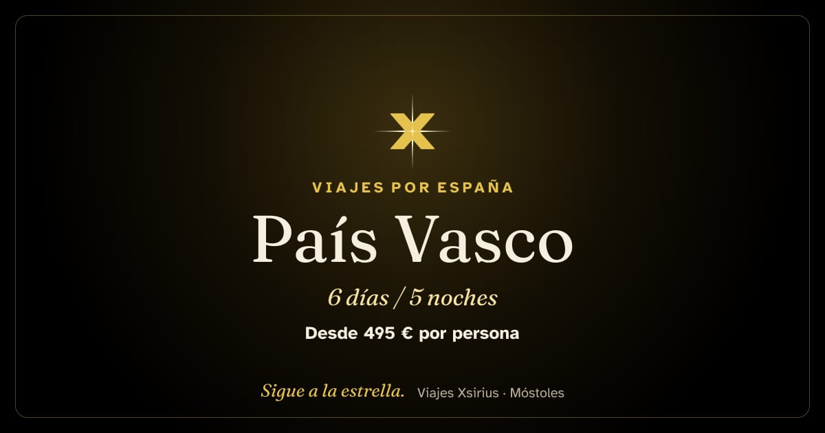 País Vasco: España, 6 días / 5 noches