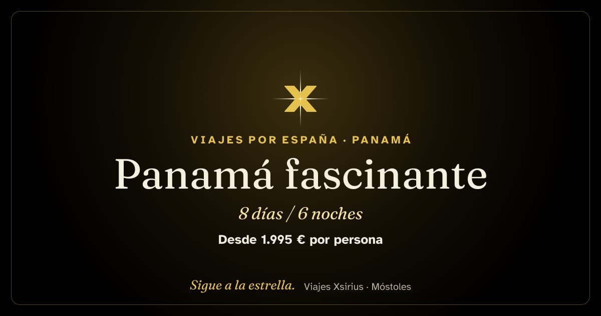 Panamá fascinante: Panamá, 8 días / 6 noches