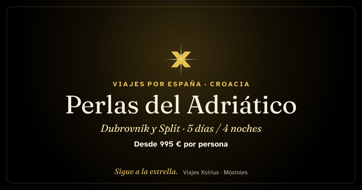 Perlas del Adriático: Dubrovnik y Split: Croacia, 5 días / 4 noches
