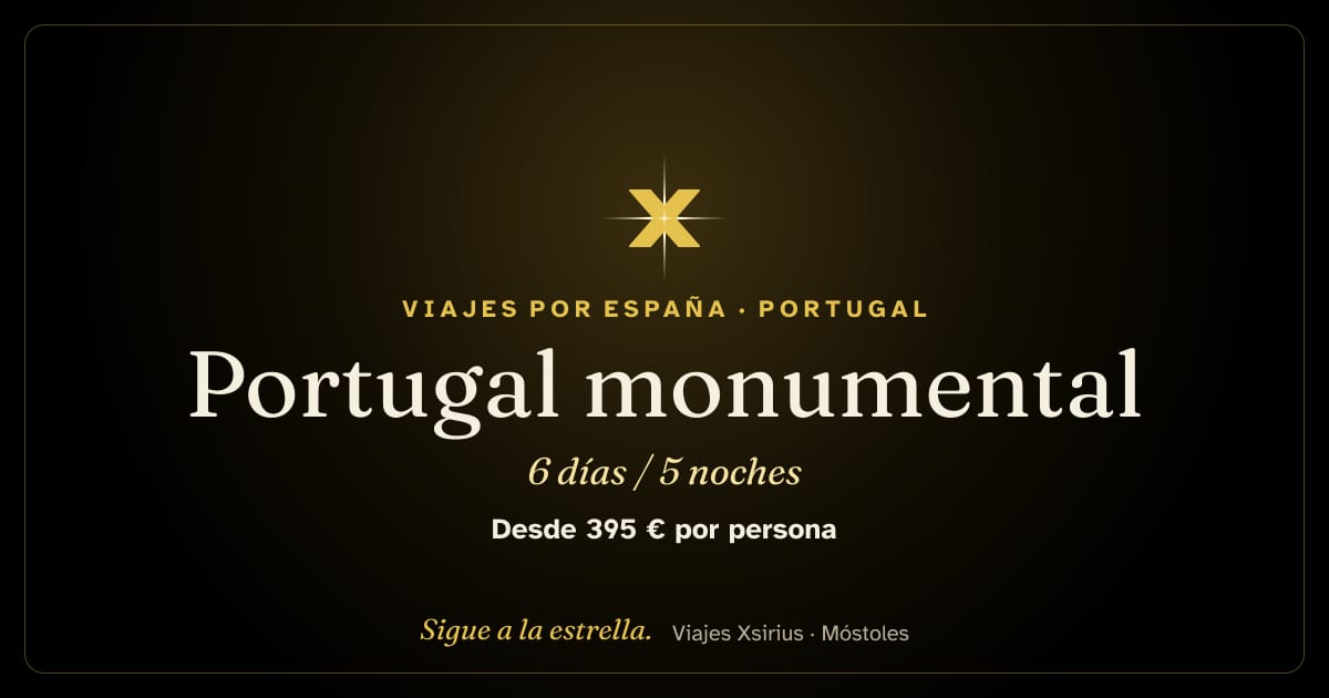 Portugal monumental: Portugal, 6 días / 5 noches