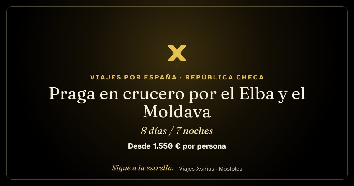 Praga en crucero por el Elba y el Moldava: undefined, 8 días / 7 noches