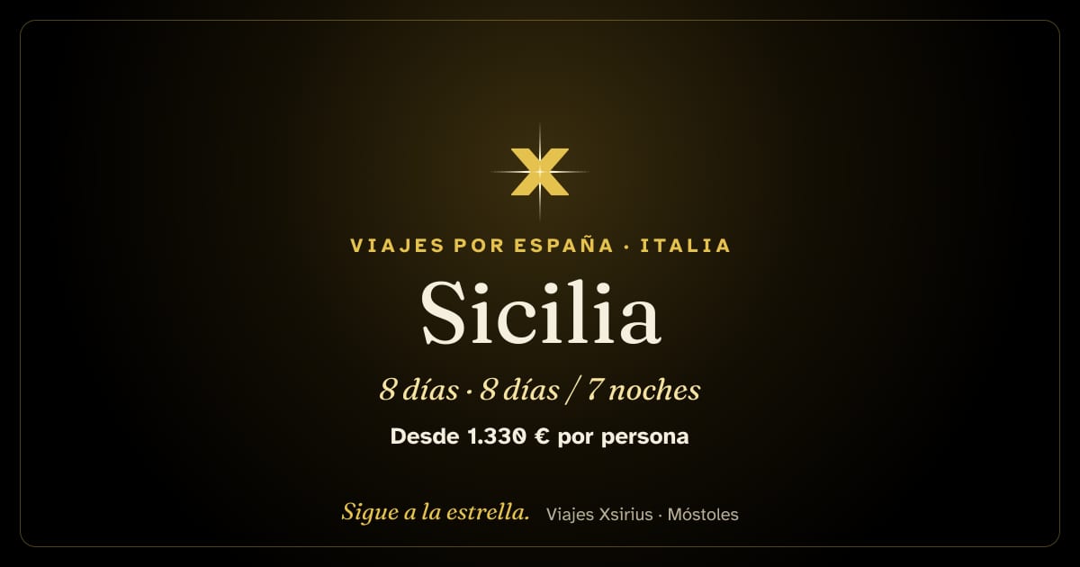 Sicilia, 8 días: Italia, 8 días / 7 noches