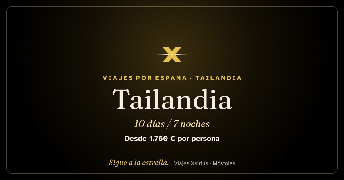 Tailandia: Tailandia, 10 días / 7 noches