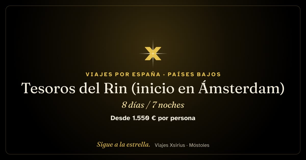 Tesoros del Rin (inicio en Ámsterdam): undefined, 8 días / 7 noches