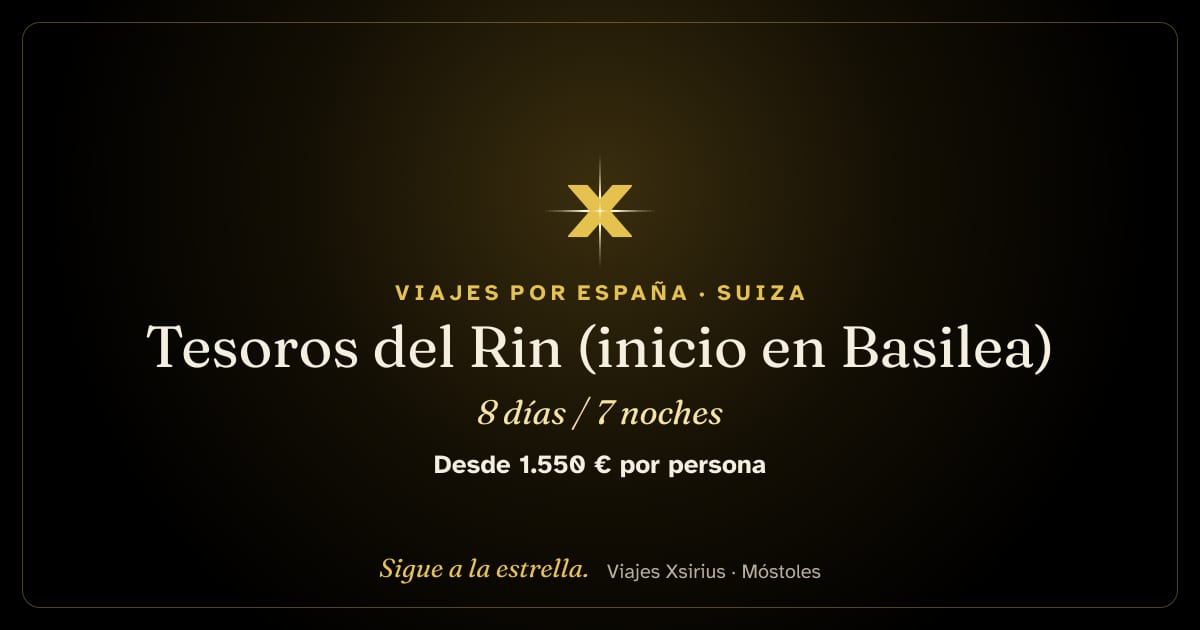 Tesoros del Rin (inicio en Basilea): undefined, 8 días / 7 noches