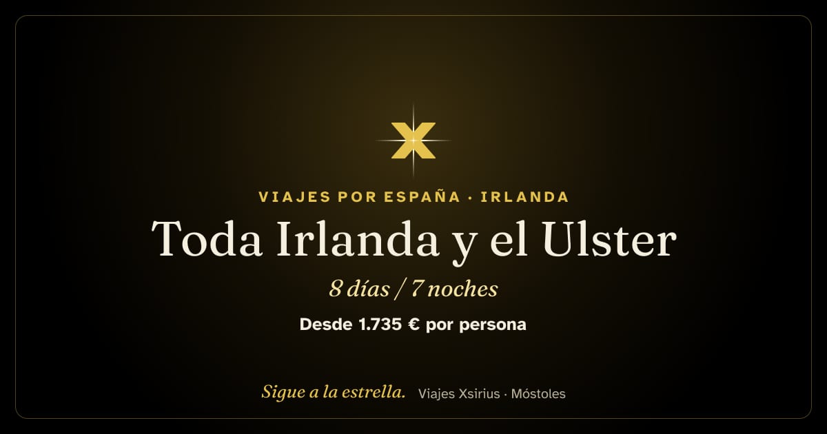 Toda Irlanda y el Ulster: undefined, 8 días / 7 noches