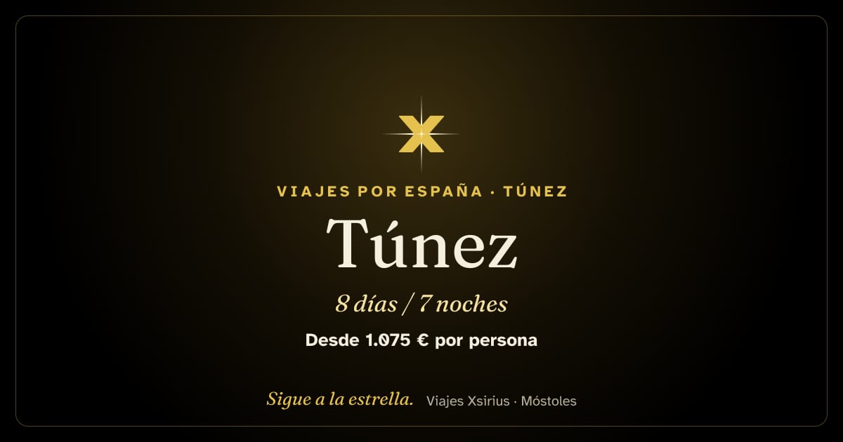 Túnez: Túnez, 8 días / 7 noches