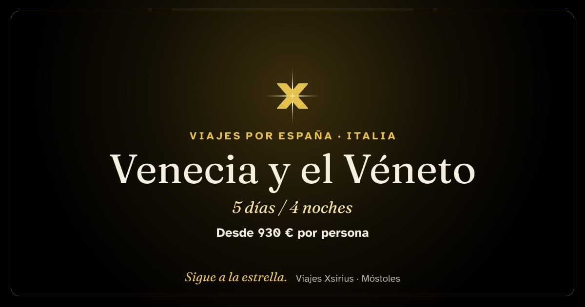 Venecia y el Véneto: Italia, 5 días / 4 noches