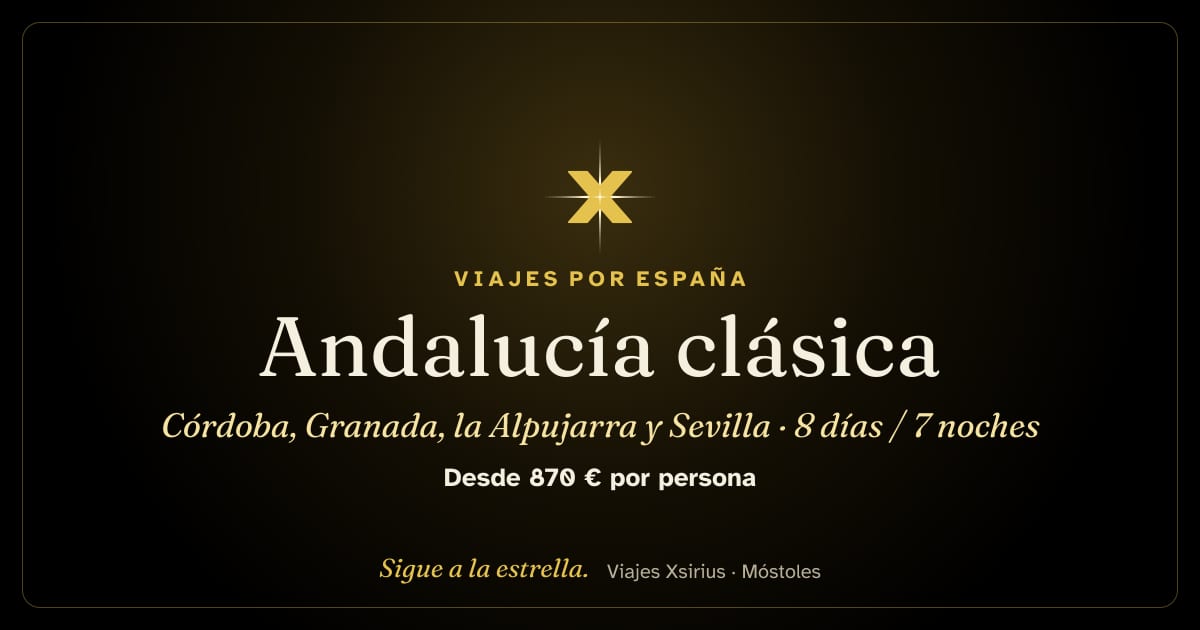 Andalucía clásica: Córdoba, Granada, la Alpujarra y Sevilla: España, 8 días / 7 noches