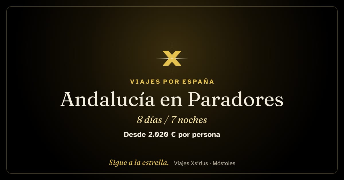 Andalucía en Paradores: España, 8 días / 7 noches