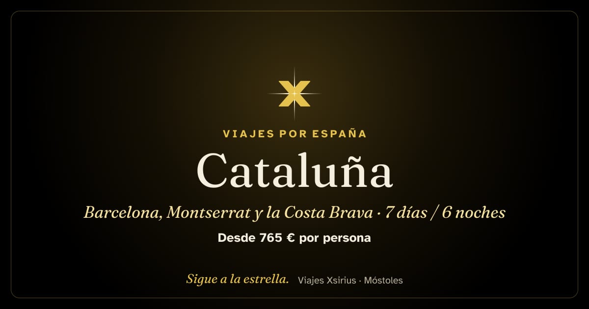 Cataluña: Barcelona, Montserrat y la Costa Brava: España, 7 días / 6 noches