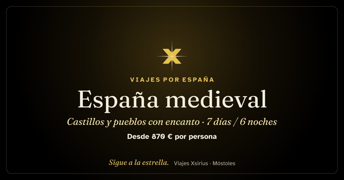 España medieval: castillos y pueblos con encanto: España, 7 días / 6 noches