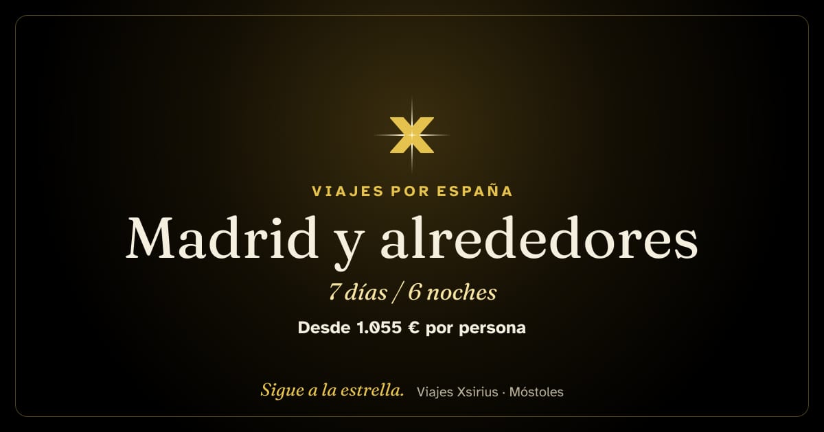 Madrid y alrededores: España, 7 días / 6 noches
