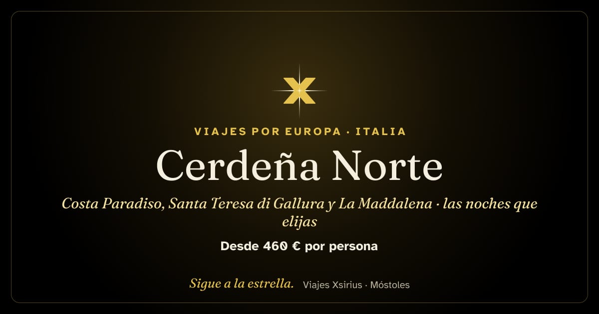 Cerdeña Norte: Costa Paradiso, Santa Teresa di Gallura y La Maddalena: Italia (Cerdeña), las noches que elijas