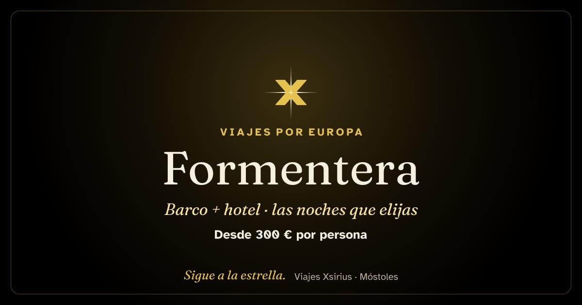 Formentera: barco + hotel: Formentera (España), las noches que elijas