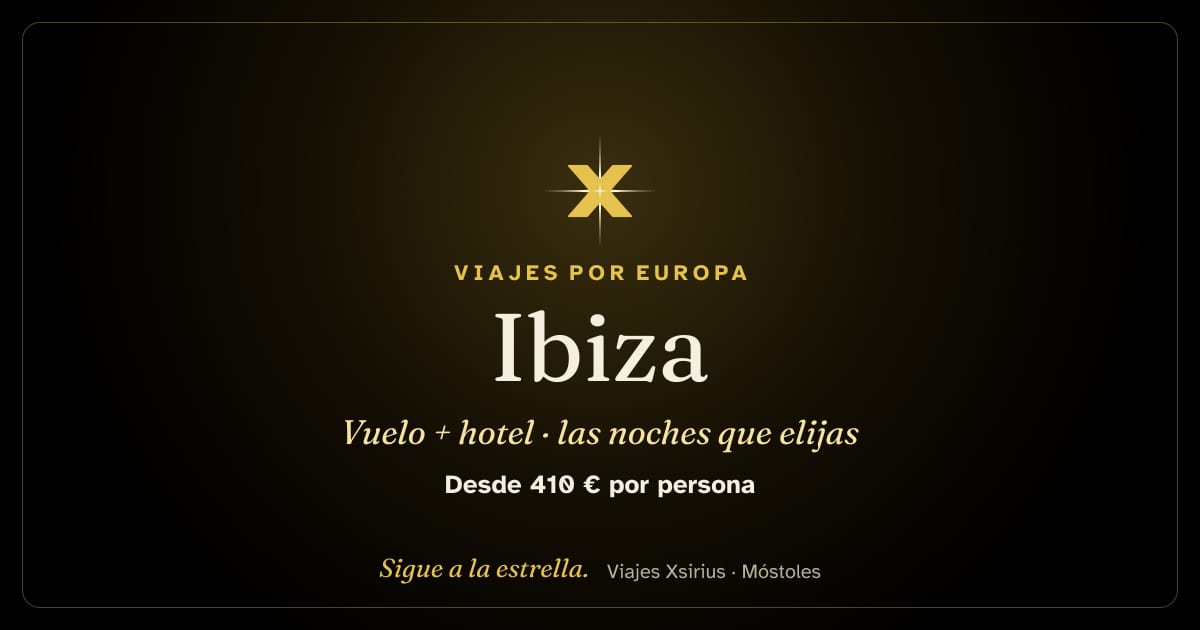 Ibiza: vuelo + hotel: Ibiza (España), las noches que elijas