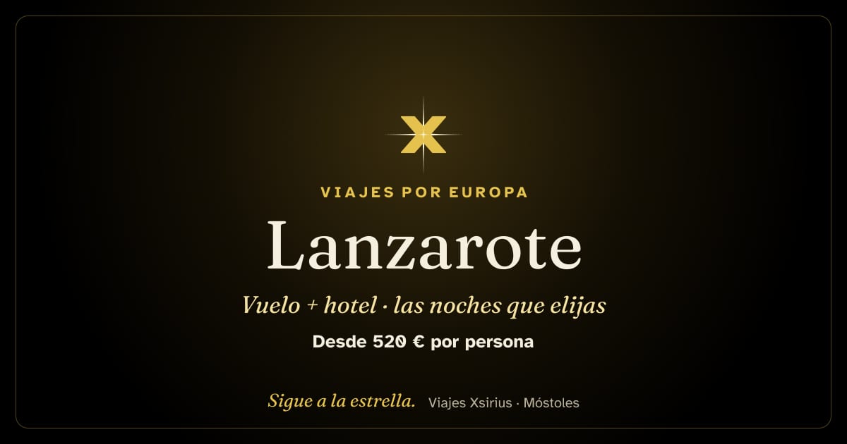 Lanzarote: vuelo + hotel: Lanzarote (España), las noches que elijas