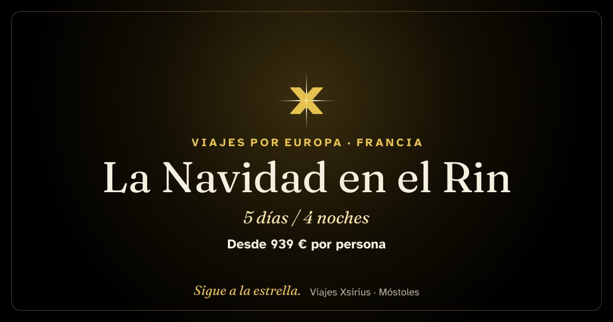 La Navidad en el Rin: Francia y Alemania, 5 días / 4 noches