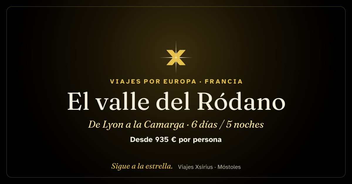 El valle del Ródano: de Lyon a la Camarga: Francia, 6 días / 5 noches