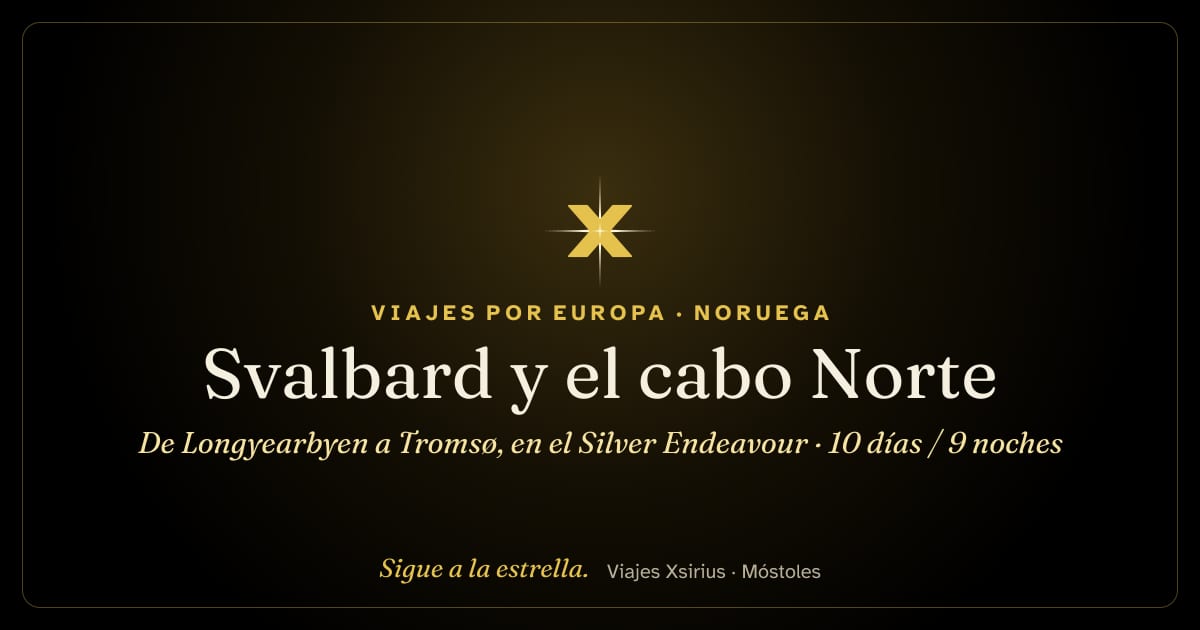 Svalbard y el cabo Norte: de Longyearbyen a Tromsø, en el Silver Endeavour: Noruega, 10 días / 9 noches