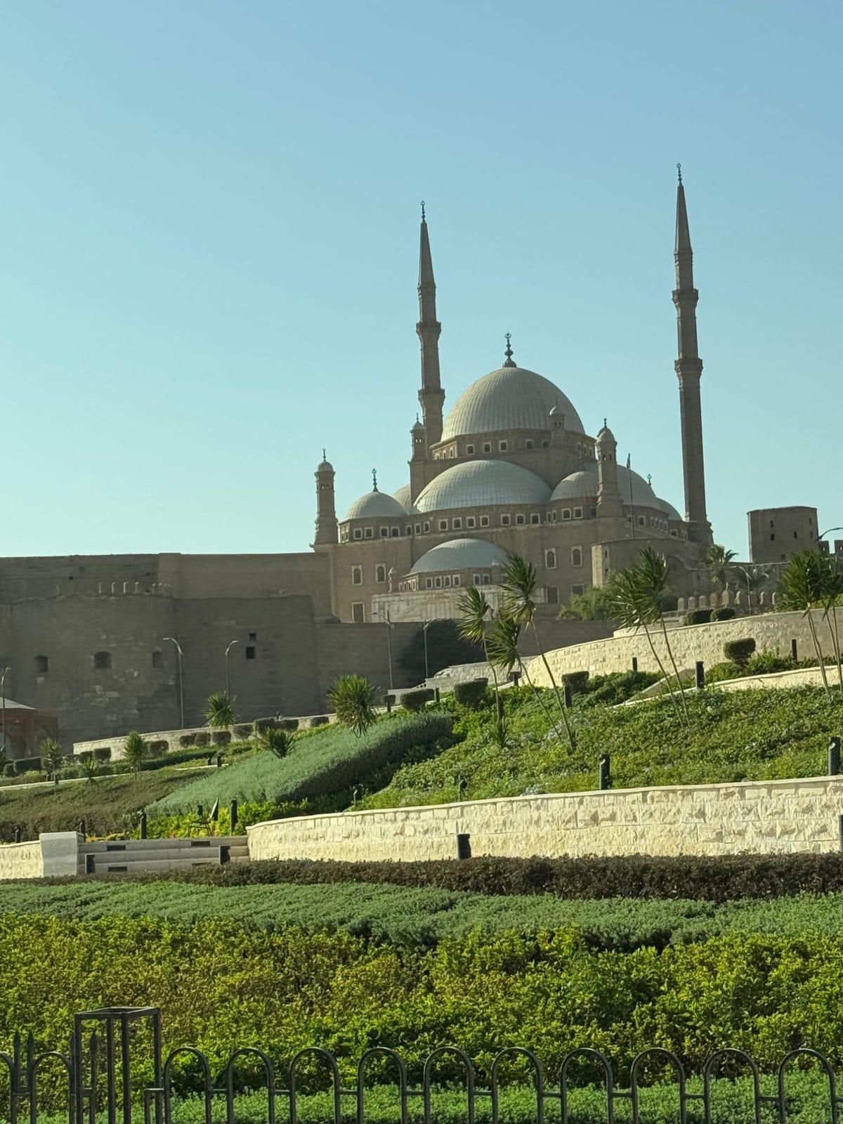 La mezquita de Alabastro, en la Ciudadela de El Cairo