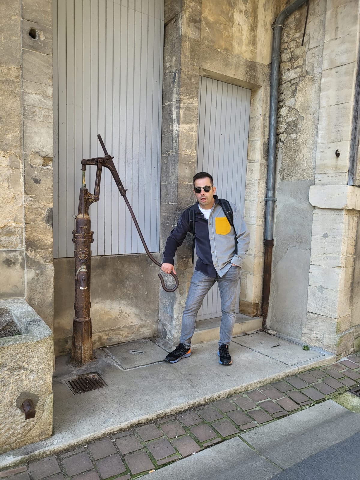 Una fuente antigua en Normandía