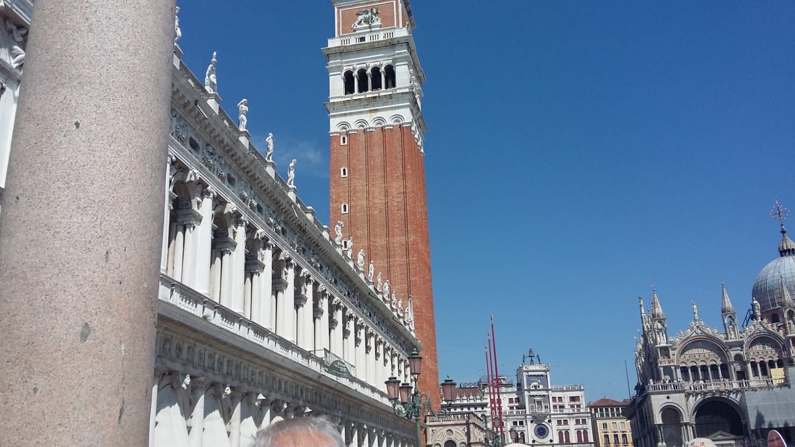 El campanile de la plaza de San Marcos