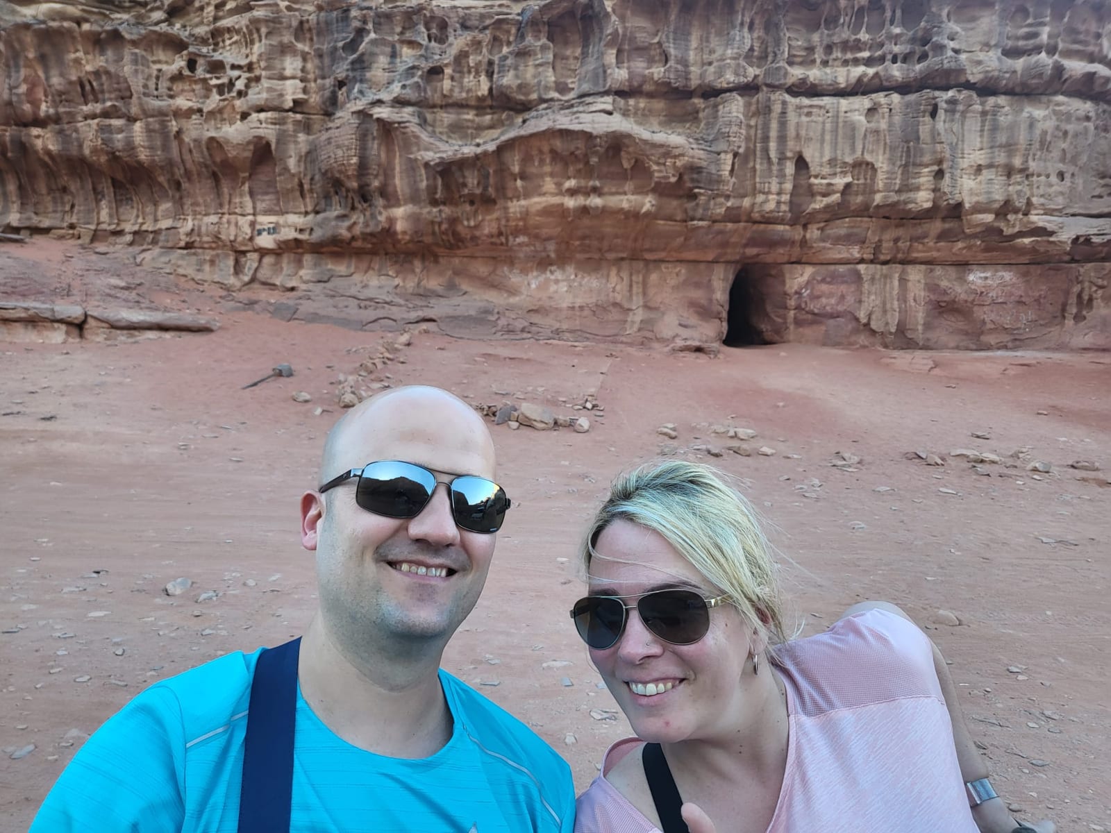 Selfi en Wadi Rum