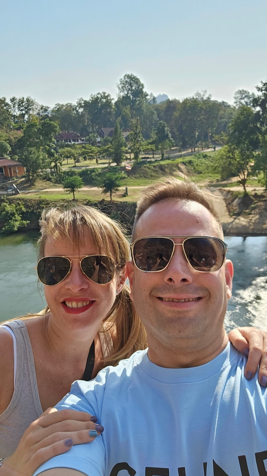 Selfi junto al río