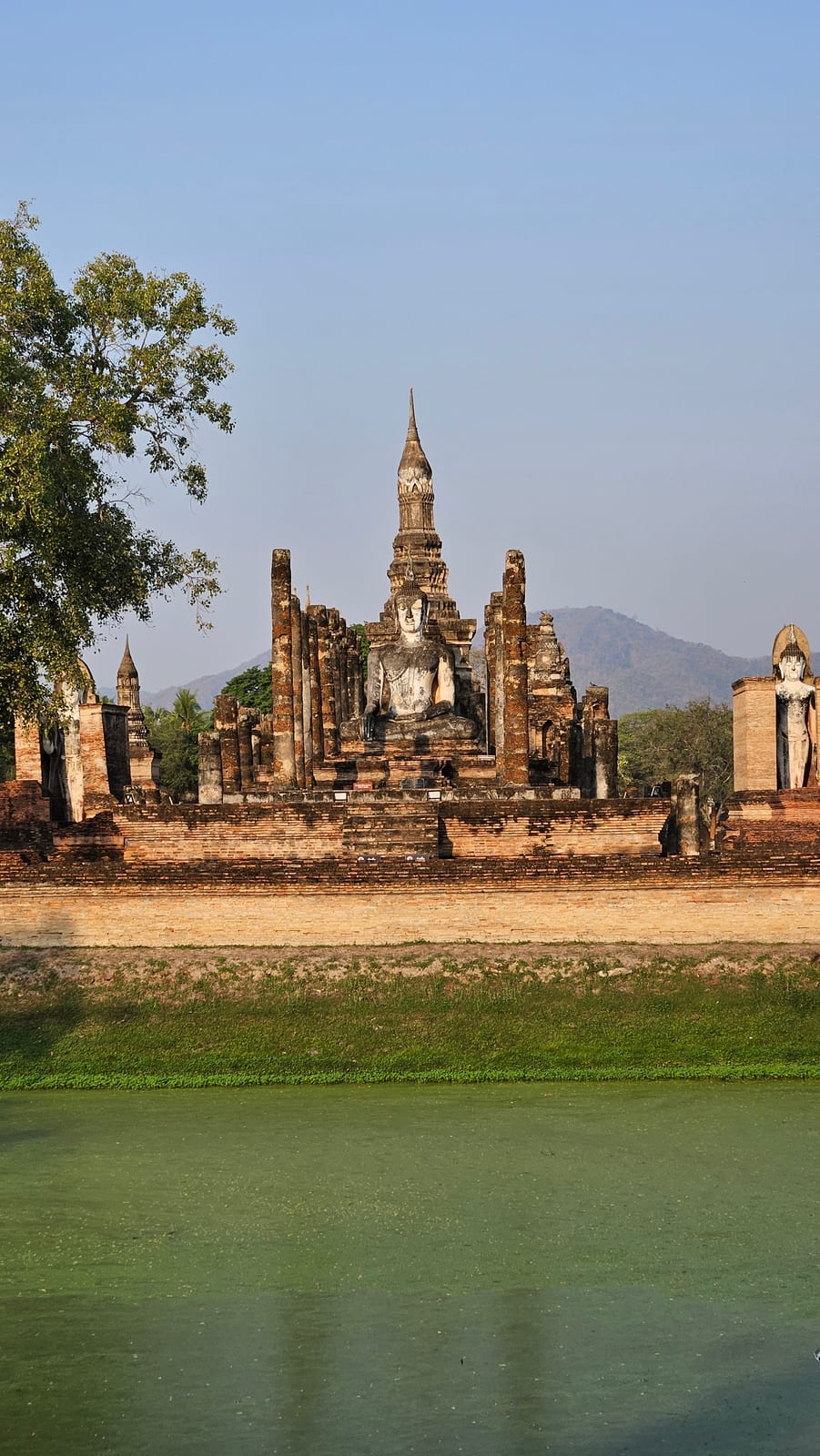 Sukhothai, el gran buda de Wat Mahathat