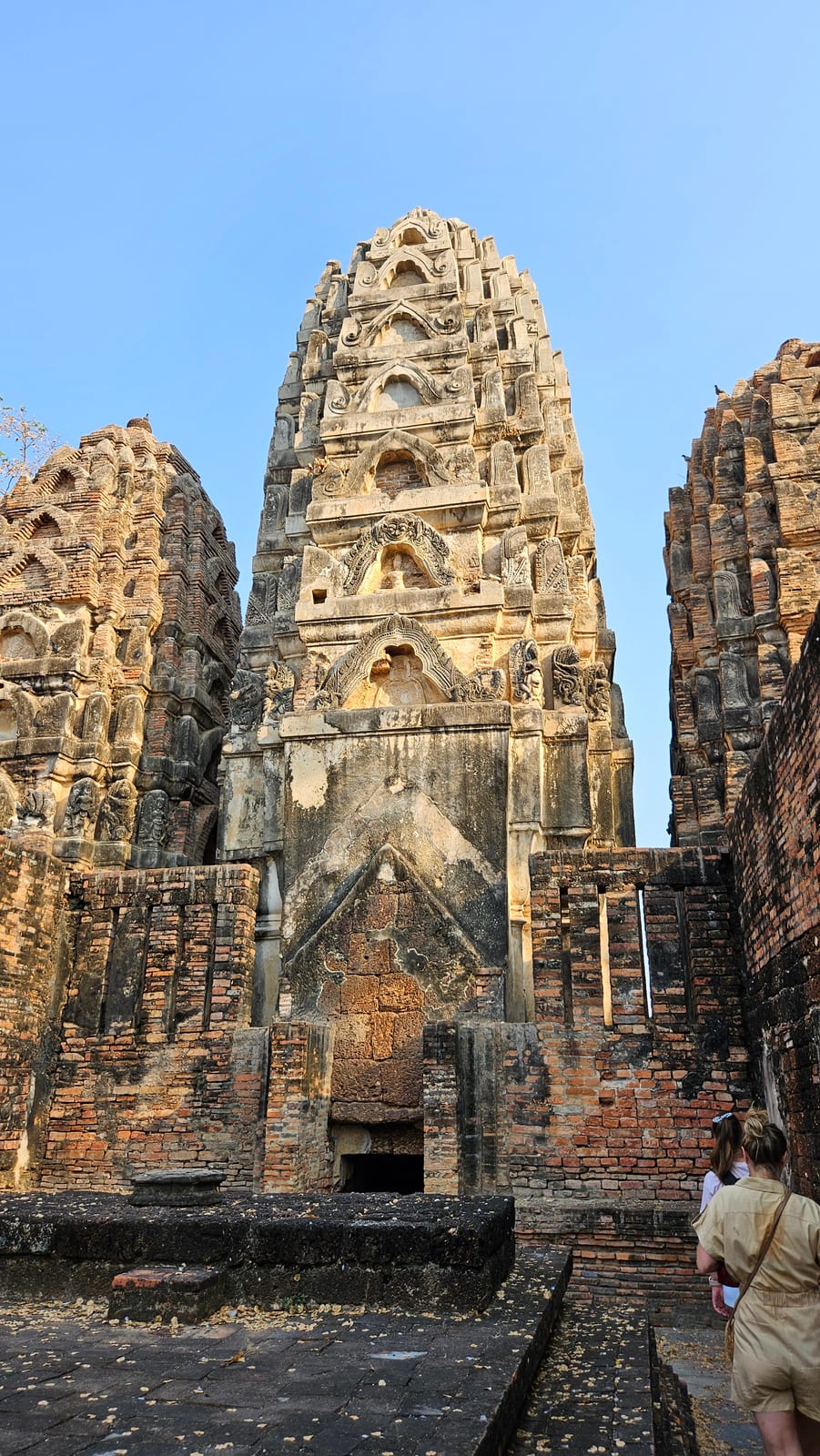 Sukhothai, las torres de Wat Si Sawai