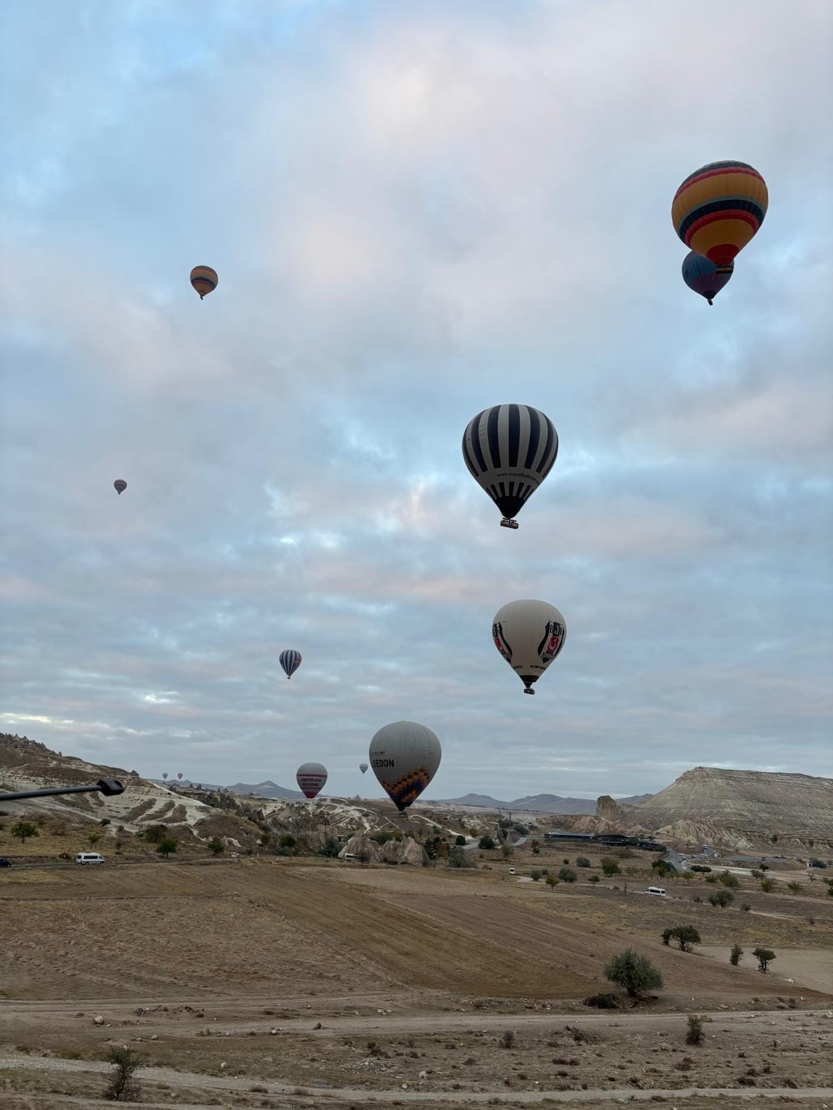 Globos al amanecer en Capadocia